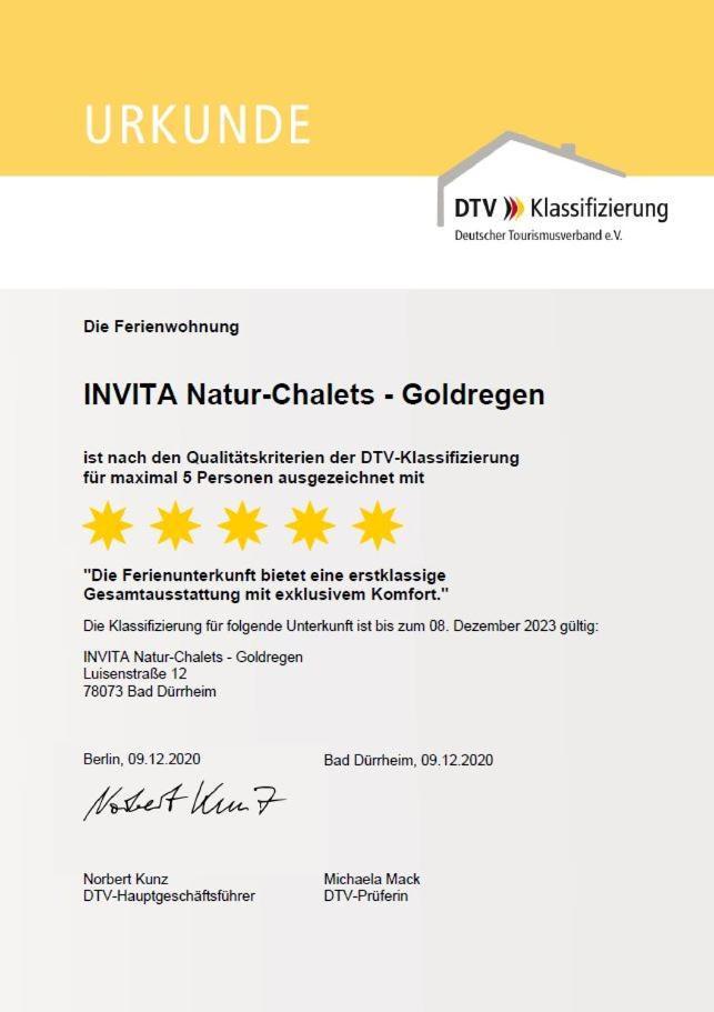 Invita Natur-Chalets Penthouse - Familienurlaub Im Schwarzwald - 240Qm Bad Dürrheim Екстериор снимка